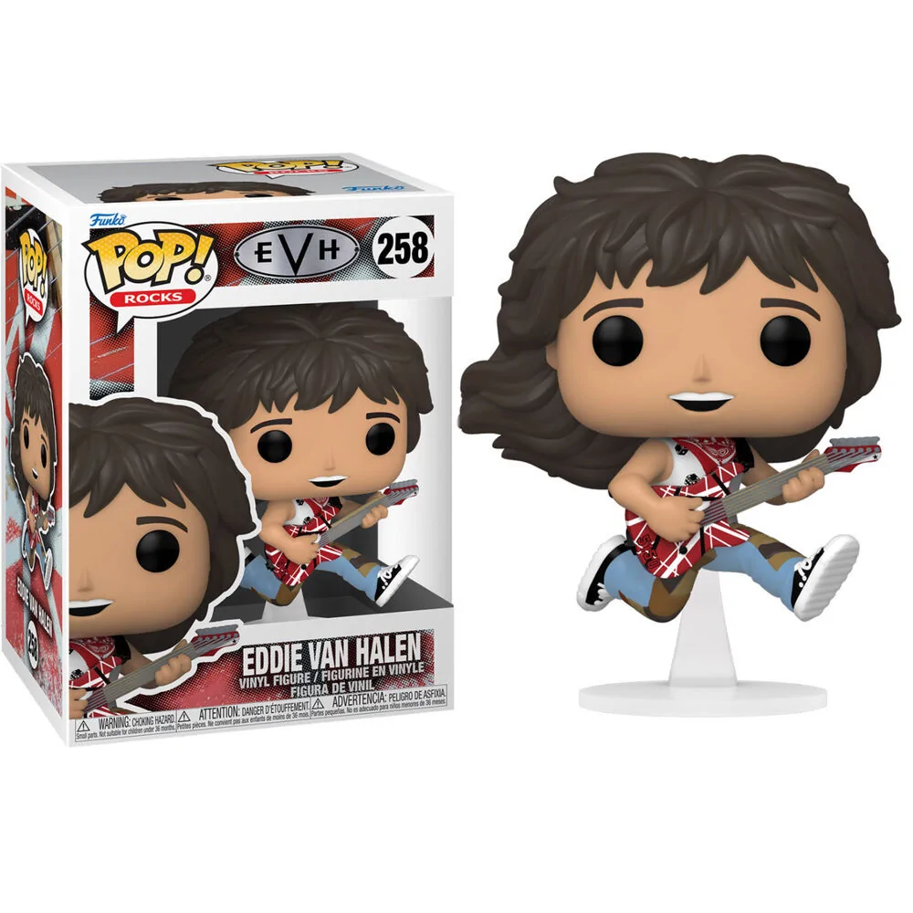 Funko POP! Eddie Van Halen 258 ヴァン•ヘイレン Eddie Van Halen 258 (Rocks) Funko Pop! – CISEMU – Funko POP