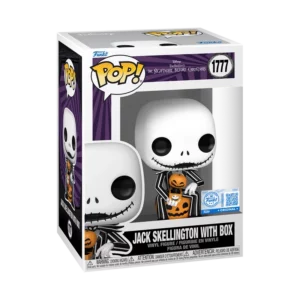 Jack Skellington with Box 1777 (The Nightmare Before Christmas) Funko Pop!