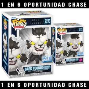 Baek Yoonho 2273 1 en 6 chance de CHASE (Solo Leveling) Funko Pop!