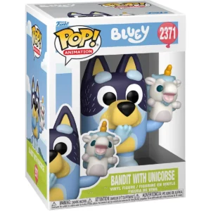 Bandit with Unicorse 2371 (Bluey) Funko Pop!