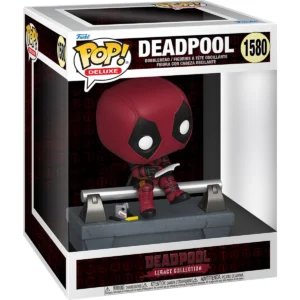 Deadpool on Bridge 1580 (Deadpool 2) Funko Pop! Deluxe