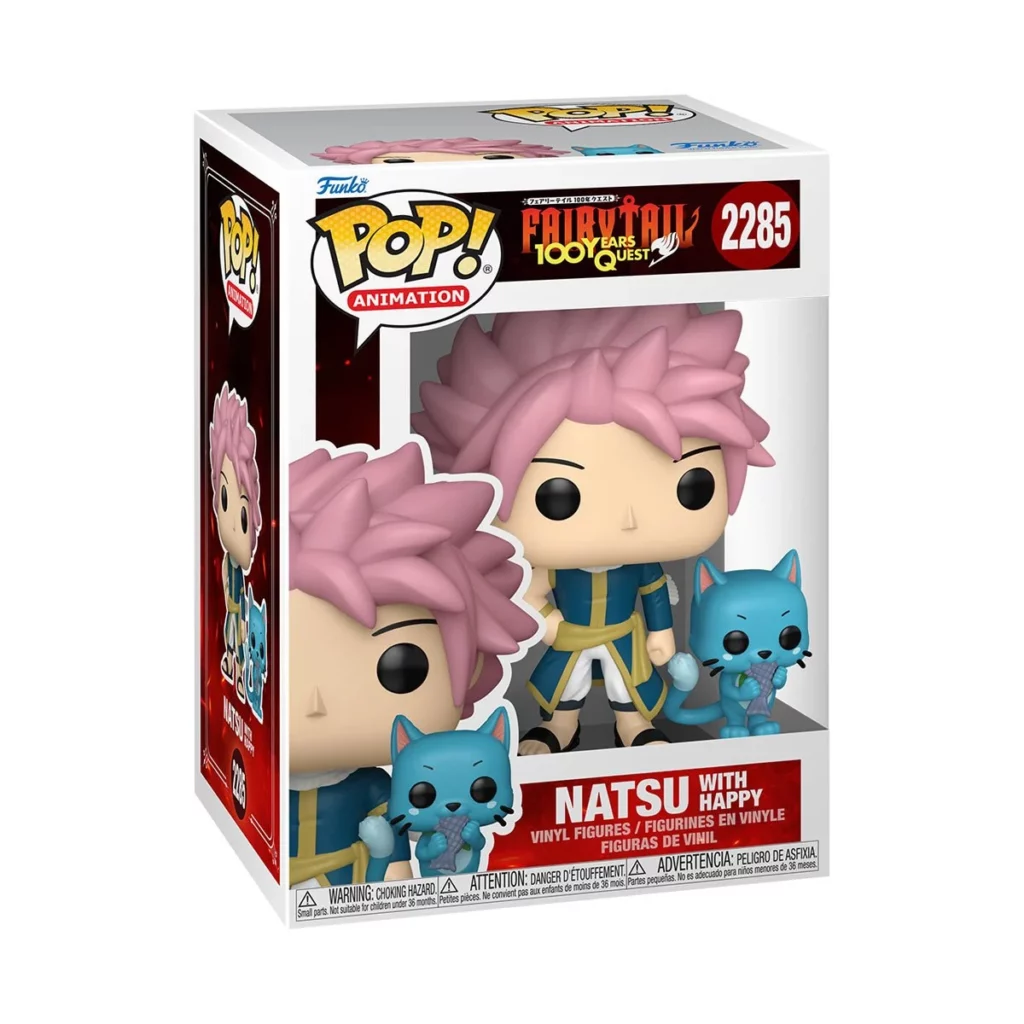Natsu with Happy 2285 (Fairy Tail 100 Years Quest) Funko Pop