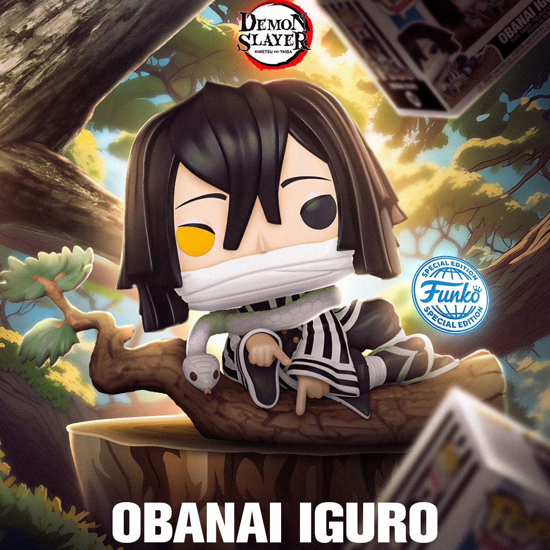 Obanai Iguro 1395 SE (Anime Demon Slayer) Funko Pop! CISEMU Funko POP