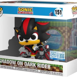 Shadow on Dark Rider 151 (Sonic the Hedgehog) Funko Pop!
