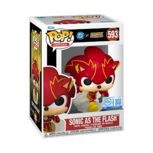 Sonic As The Flash 593 (Justice League x Sonic The Headgehog) Funko Pop!