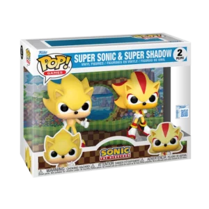 Super Sonic and Super Shadow 2PK (Sonic The Hedgehog) Funko Pop!