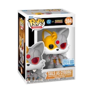 Tails As Cyborg 594 (Justice League x Sonic The Headgehog) Funko Pop!