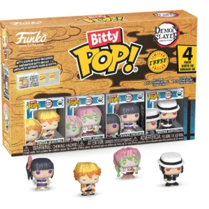 Zenitsu Agatsuma 4-Pack (Demon Slayer) Funko Bitty Pop!